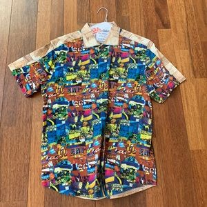 Robert graham men’s dress shirt size large